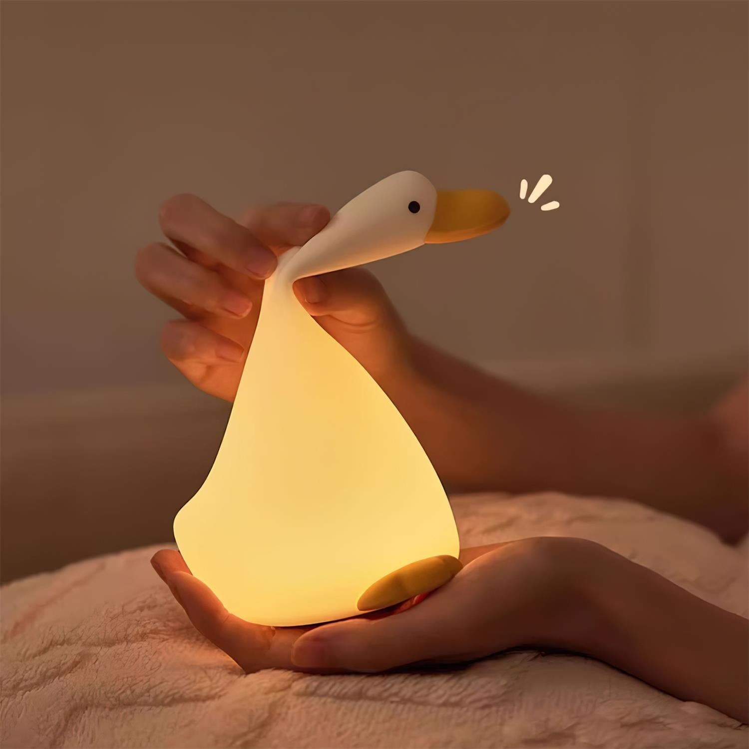 Luz de presença do ganso encantado - Luz tátil e design suave