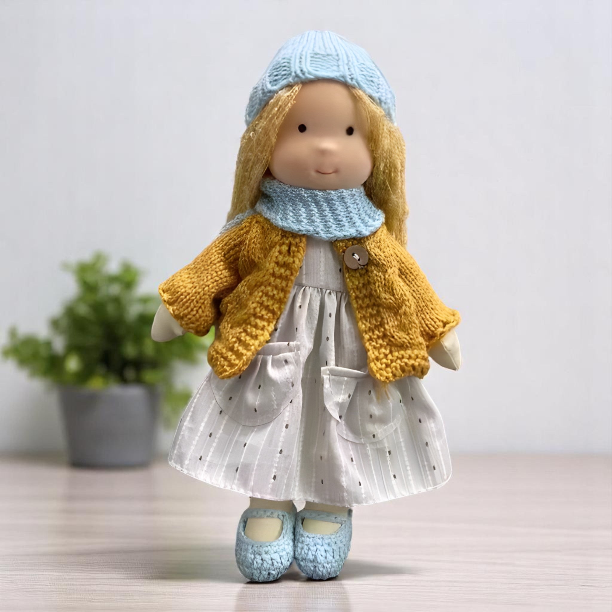 Handgemachte Puppe — Einzigartige und Authentische Kreation 