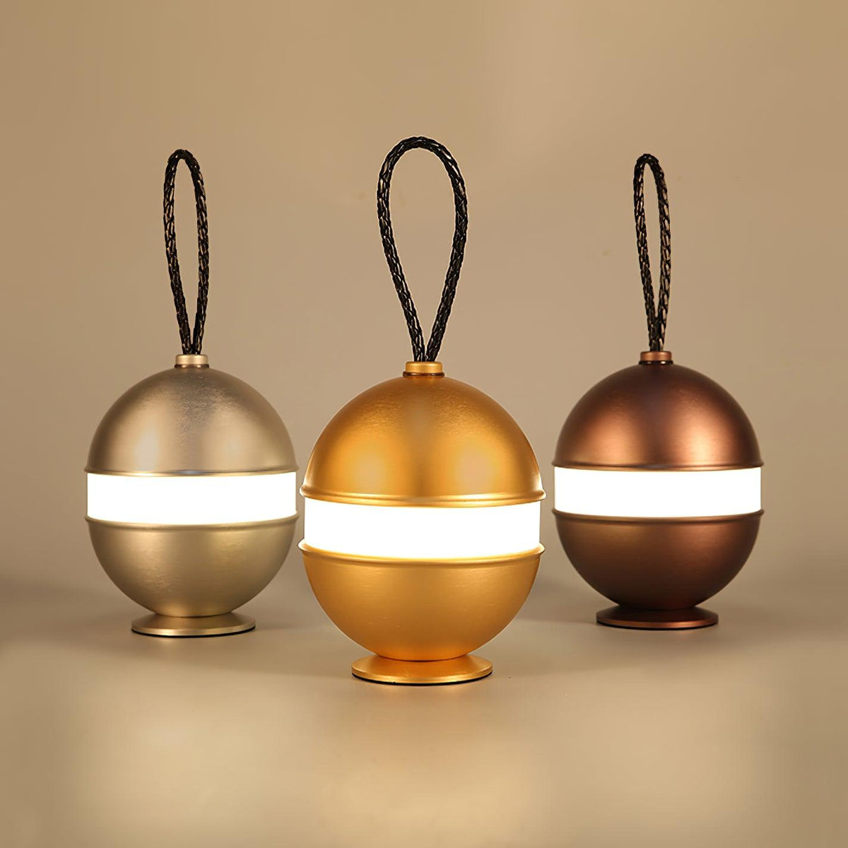 Dobíjecí kulová lampa - elegantní design a relaxační světlo