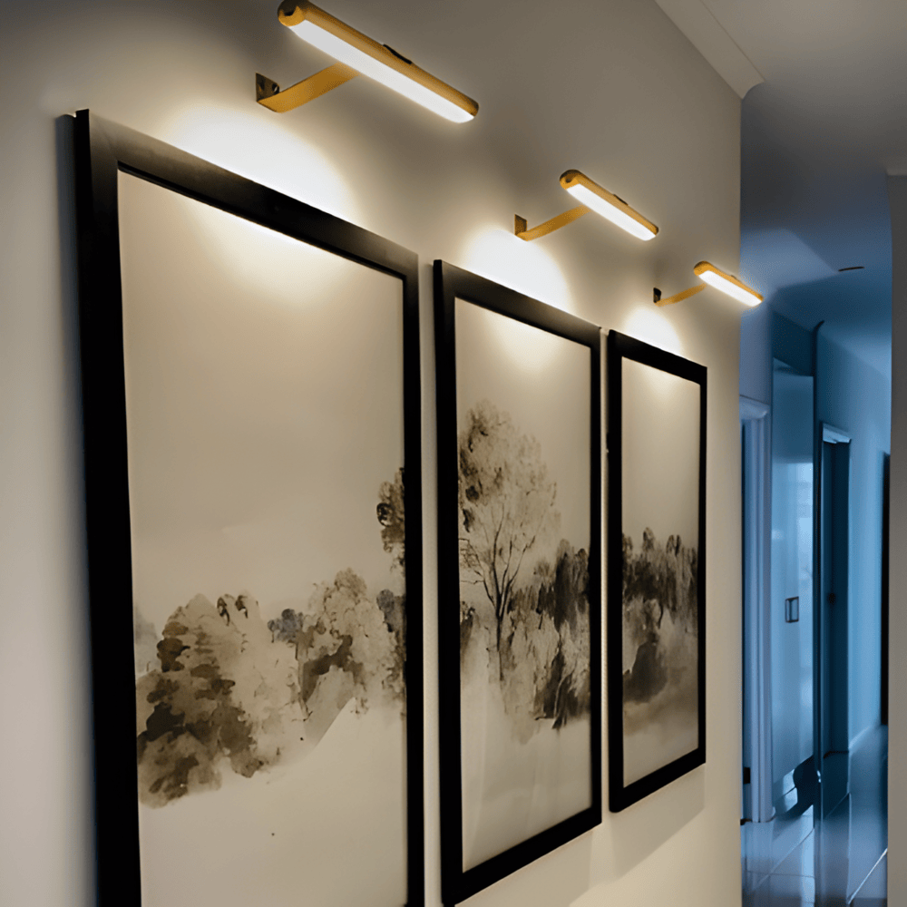 Bezdrátová nástěnná LED lampa s USB dobíjením - plná rotace a pohodlné dobíjení
