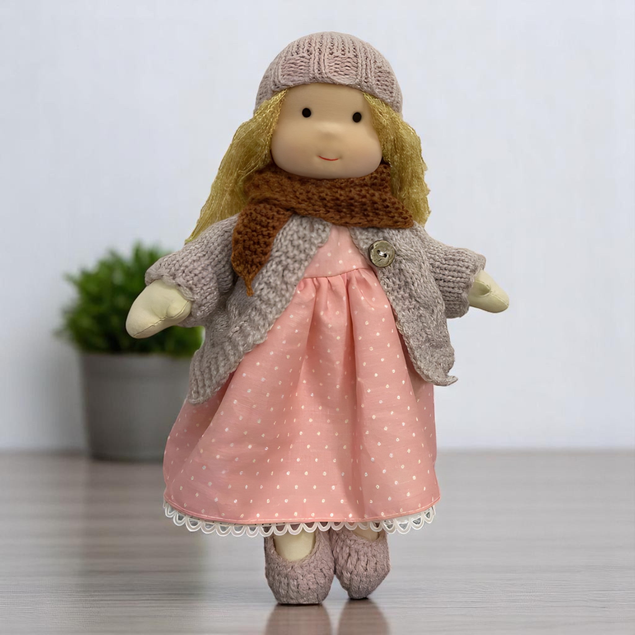 Handgemachte Puppe — Einzigartige und Authentische Kreation 