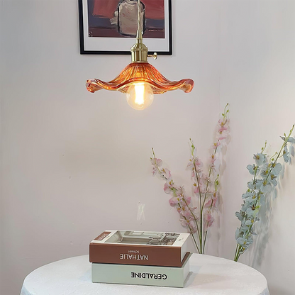 Lampe Fleur Suspendue – Charme Naturel Et Esprit Tendre
