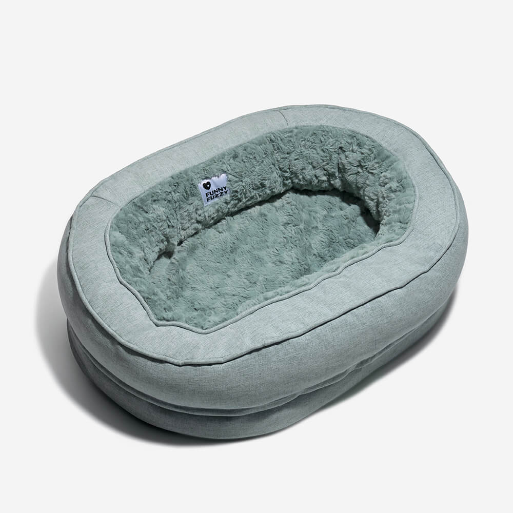 Letto a forma di ciambella per cani – Comfort e dolcezza 