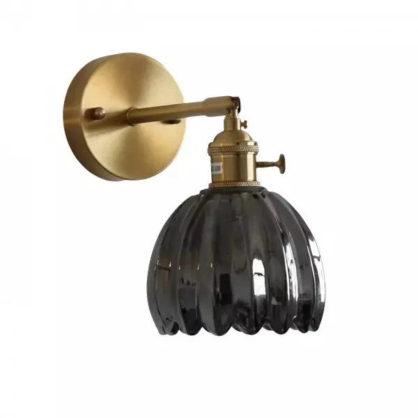 Decorative Wall Sconce – Flower in Bud and Romantic Atmosphere 