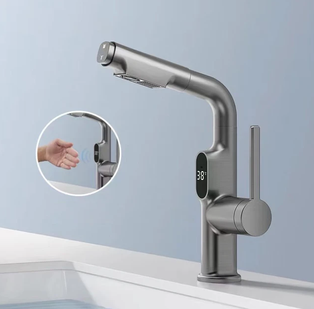 Robinet Inteligent – Afișaj Digital și Temperatură Instantanee 