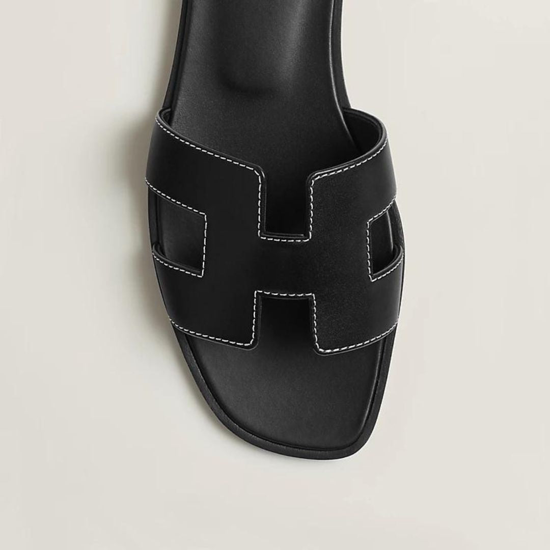 Brigitte | Modern Flat Sandals – Aerated Design and Urban Style 