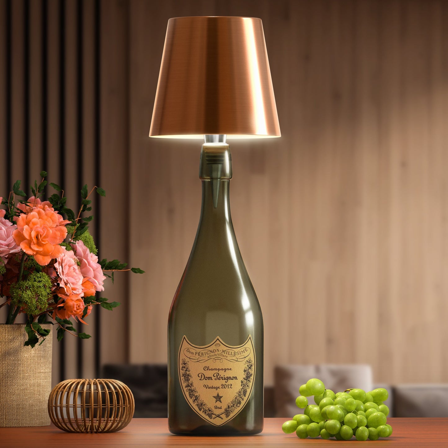 Nabíjecí LED lampa – Přeměňte své lahve na svítidla 
