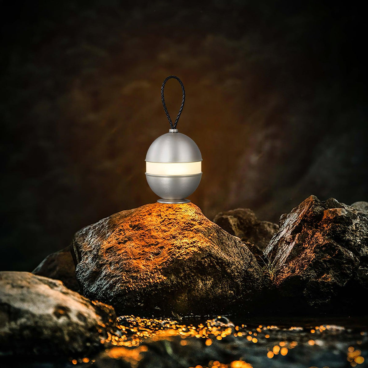 Dobíjecí kulová lampa - elegantní design a relaxační světlo