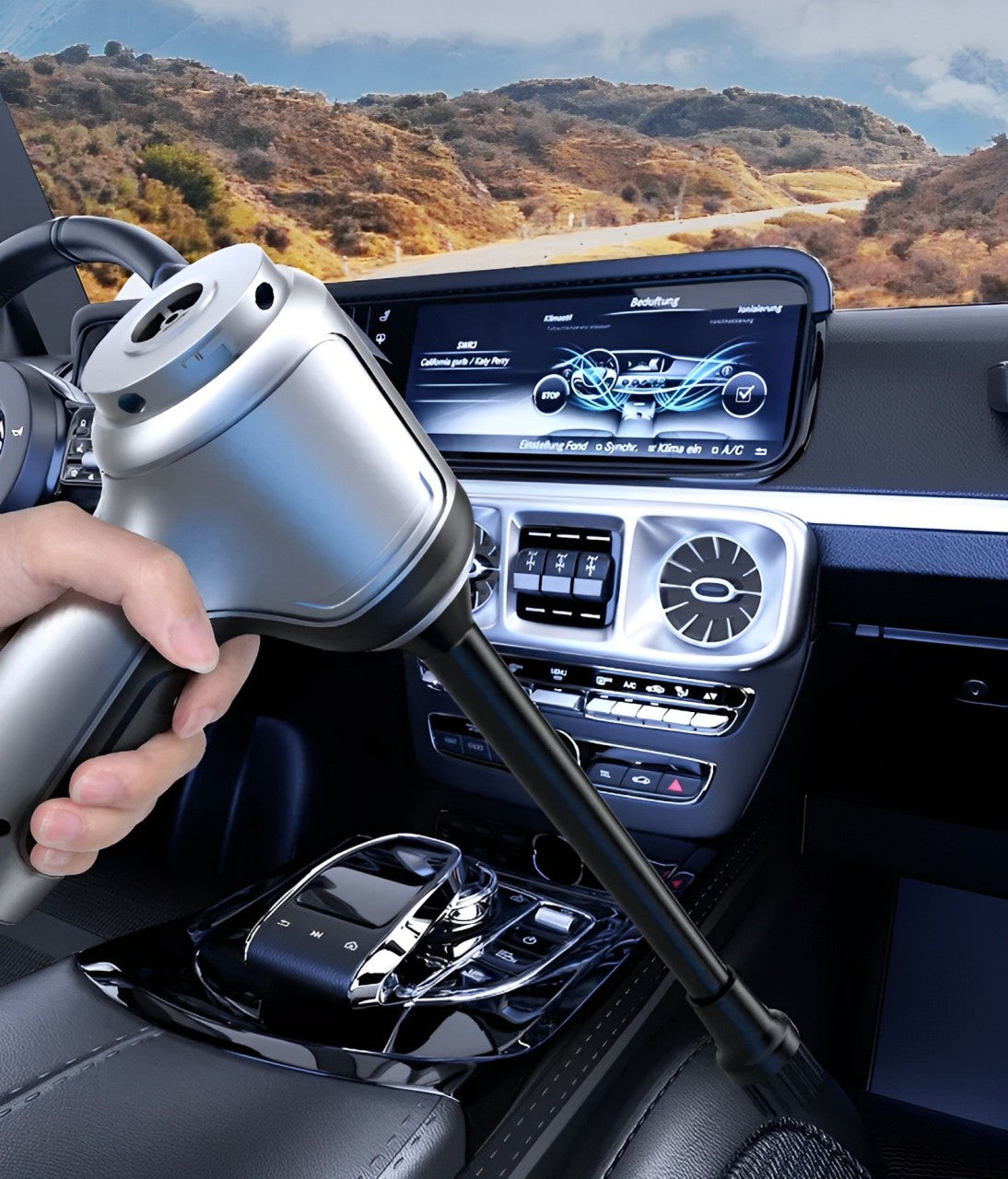 Aspirator Auto Fără Fir 95000Pa — Putere de Aspirare Excepțională 