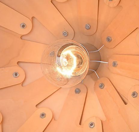 Lampa wisząca rzeźbiarska – projekt inspirowany naturą 