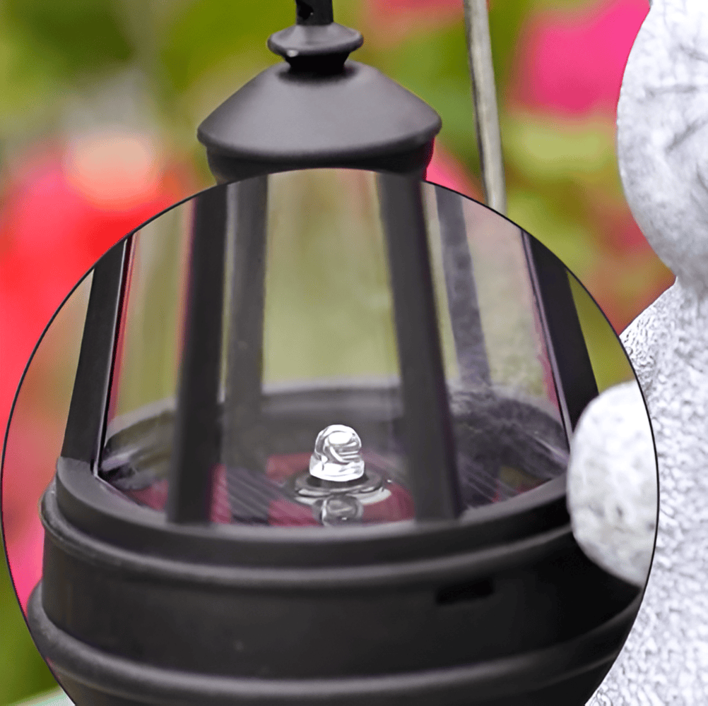 Dekorativní solární lampa - originální dekorace a měkké světlo