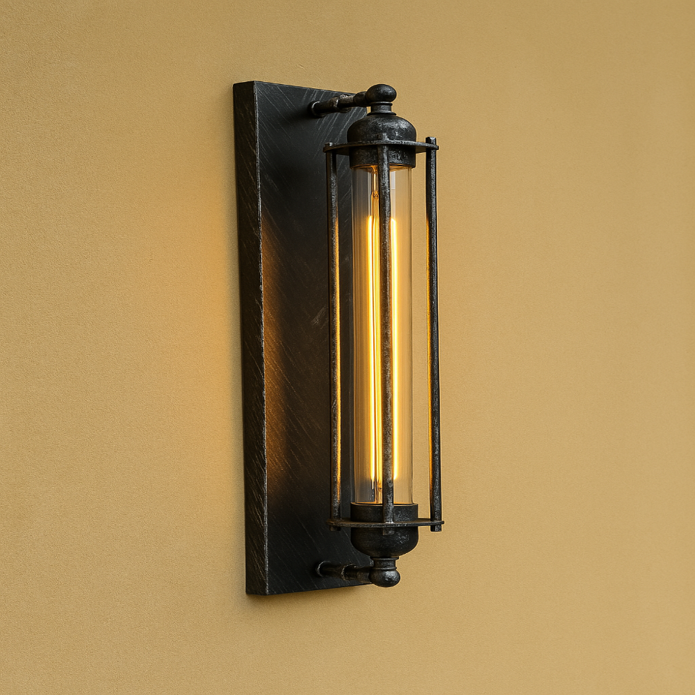 Applique Murale Vintage LED – Fascino Retrò e Illuminazione Moderna 