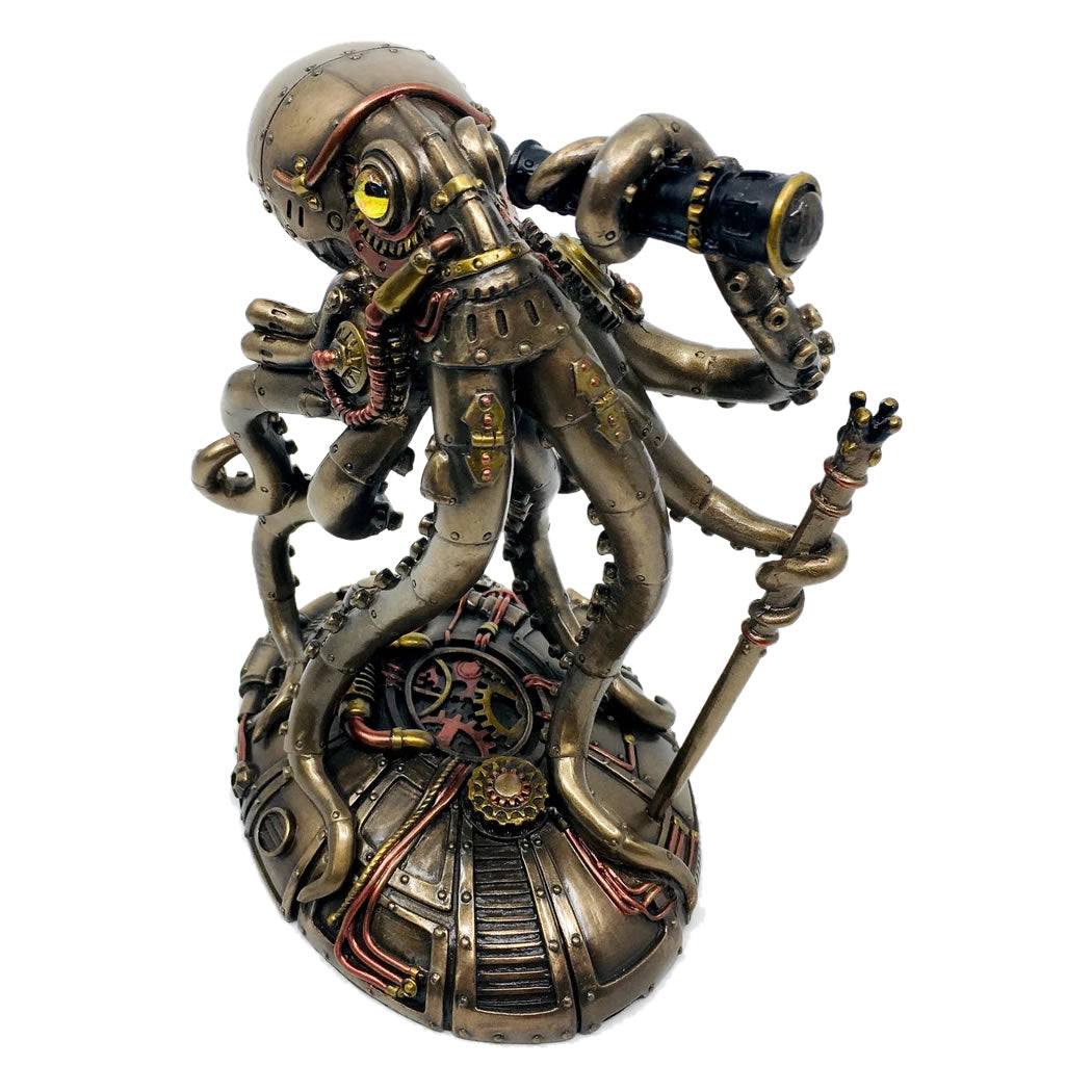 Statua Polpo Decorativa – Design Originale e Atmosfera Industriale 