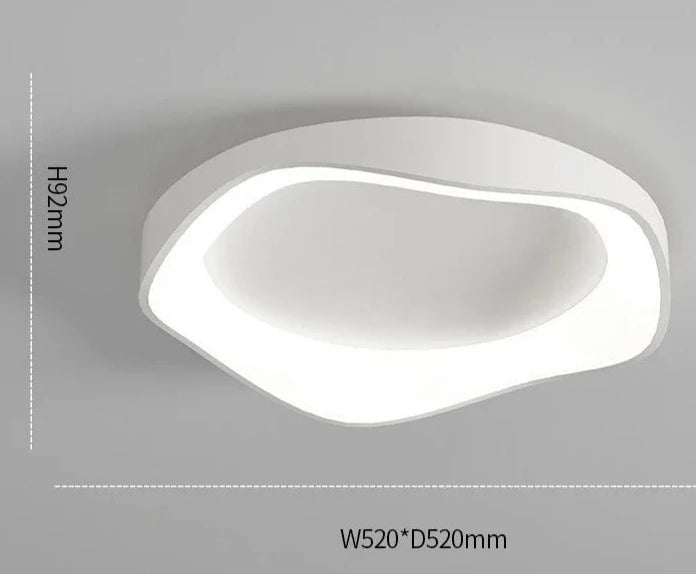 Lámpara de techo LED asimétrica – Tendencia y elegancia 