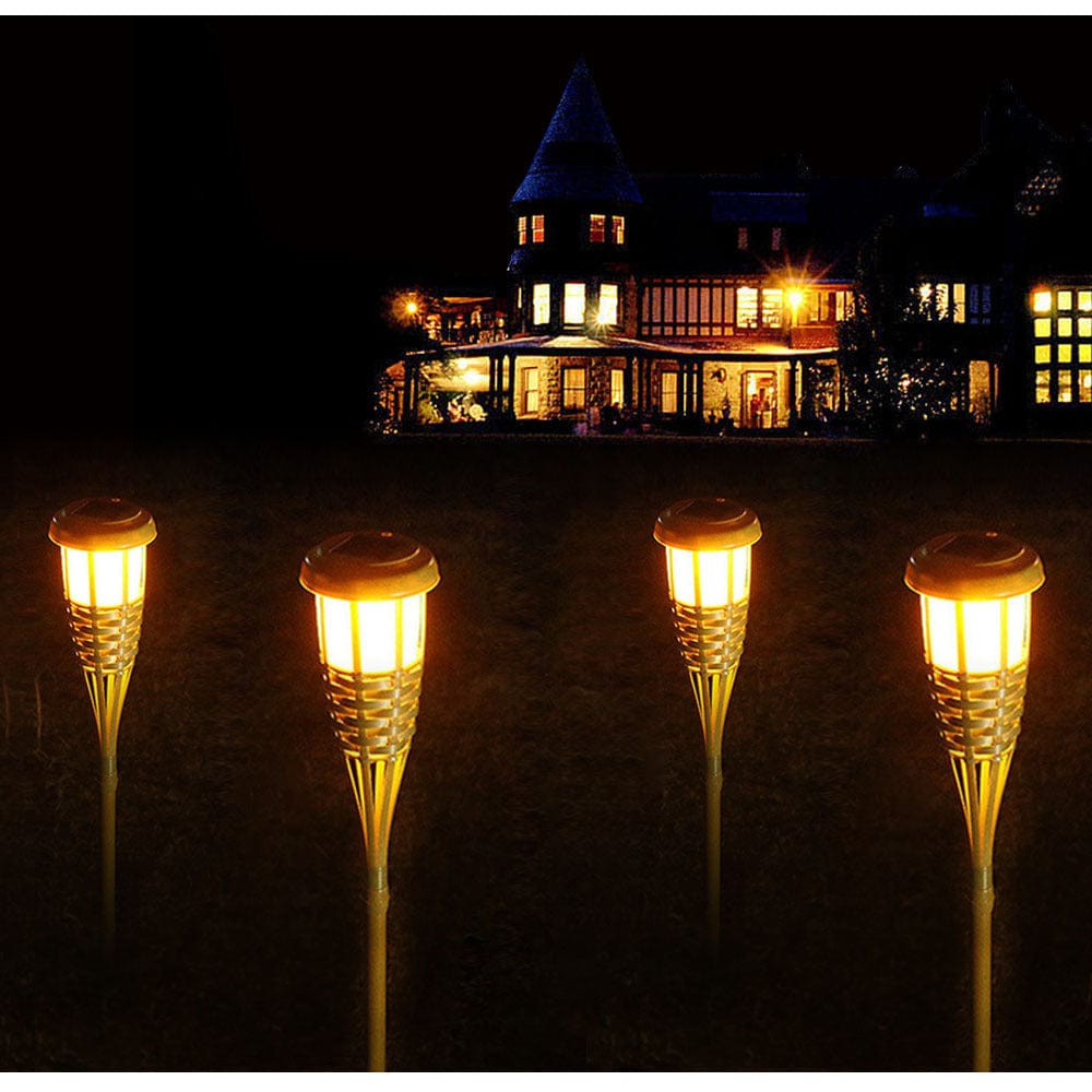 Solárna Tiki lampa - Osvetlite svoje večery so štýlom 