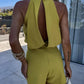 Dorcas | Korte Elegante Jumpsuit – Gedurfde En Verfijnde Stijl 