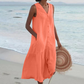 Sandrine | Abito Leggero D'estate – Eleganza E Scollatura A V 