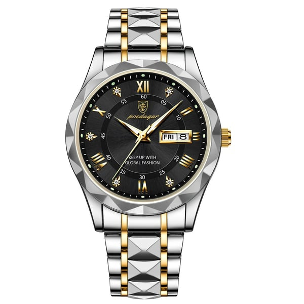 Gildas Luxe Waterdicht Herenhorloge - Verlichte Functie & Tijdloze Stijl