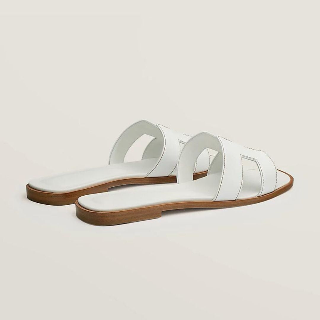 Brigitte | Modern Flat Sandals – Aerated Design and Urban Style 