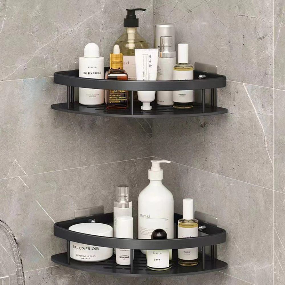 Wandregal für die Dusche gebogen – Praktische und moderne Organisation 