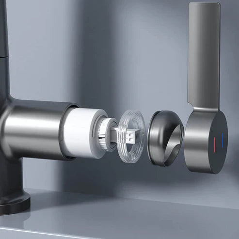Intelligente Flexibele Kraan – Digitale Weergave En Live Temperatuur 