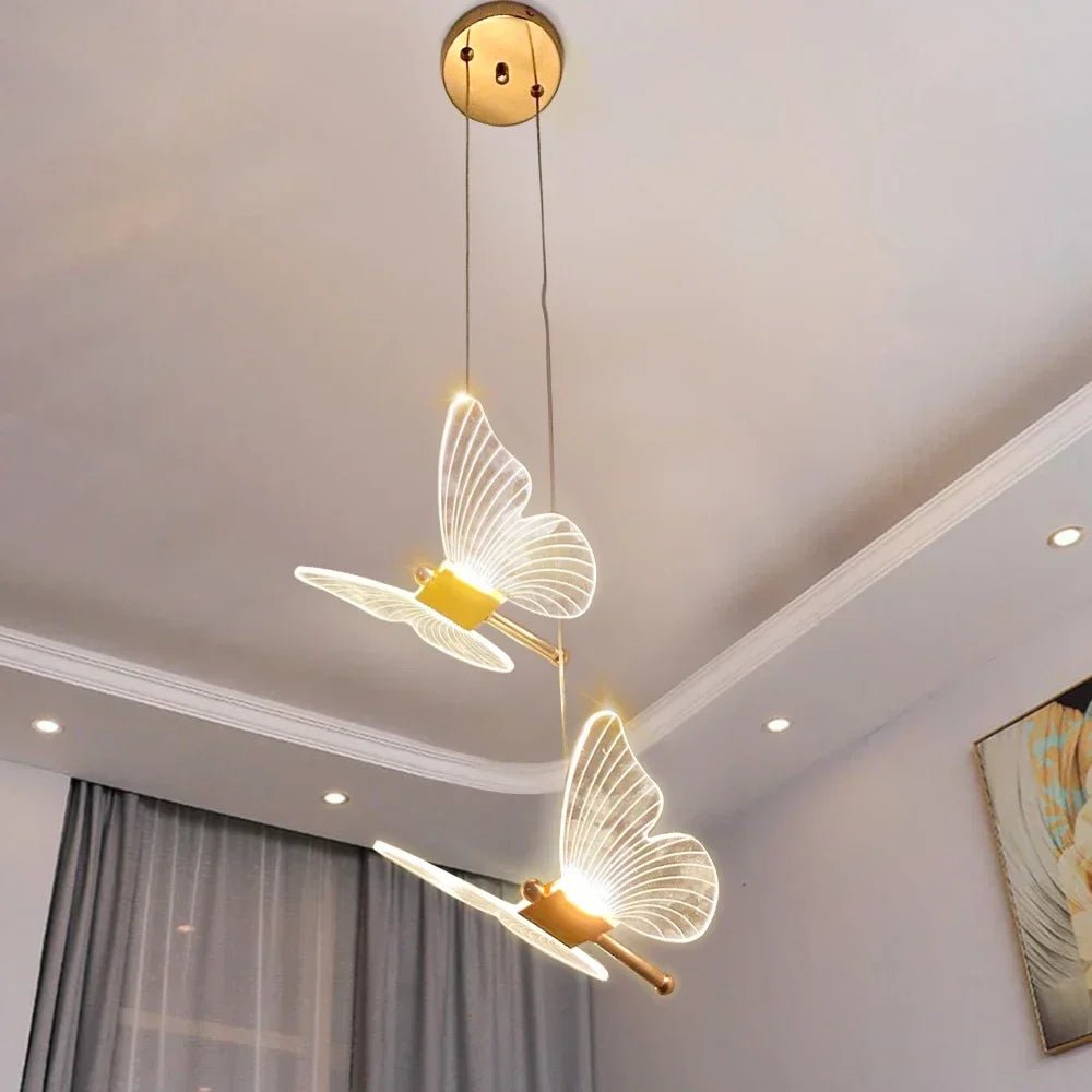 Hengende Lampe Sommerfugl – Eleganse Og Originalitet 