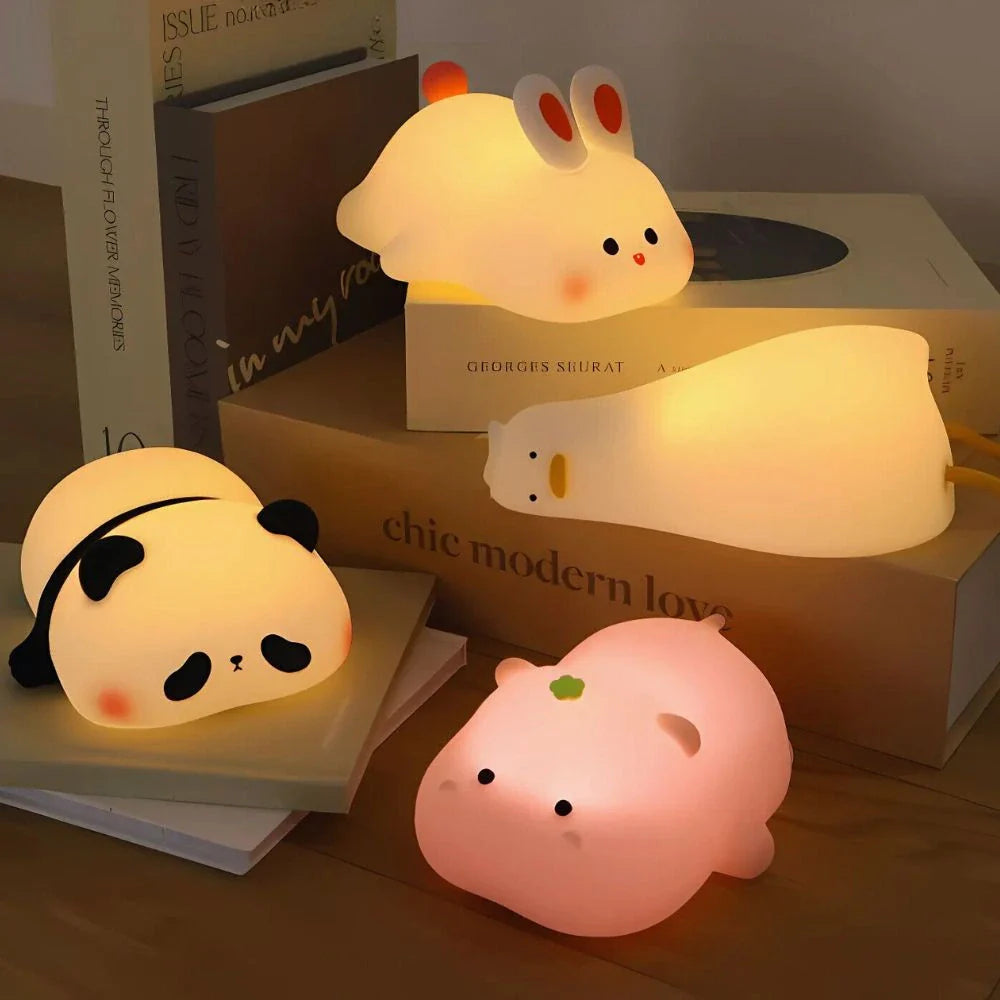 Animal Touch Lamp - behagligt ljus och enkel kontroll